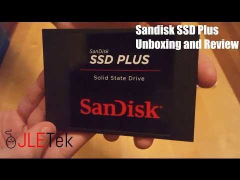 SanDisk SSD Plus Unboxing & Review