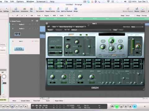 sample - How to sample in Logic Pro 9.
