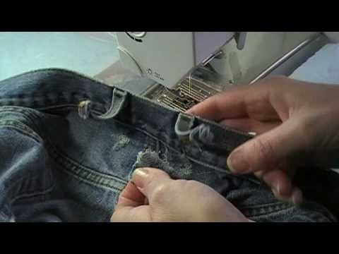 how to sew a belt loop by hand