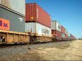 BNSF Double Stack in Plano TX