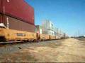 BNSF Double Stack in Plano TX