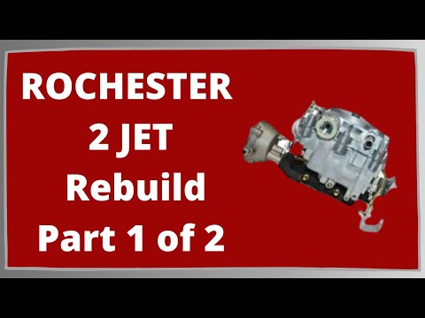 how to rebuild two barrel carburetor