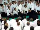 aikido - Tamura - yokomen uchi iriminage - Lesneven, 2008