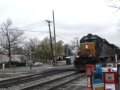 CSX Q411 Fast Freight with Another SD40-2 Leader
