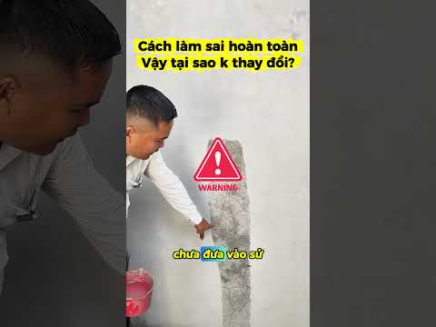 Tại sao các công trình ở miền Bắc biết cách làm này khiến tường rạn nứt nhưng vẫn ko thay đổi?