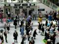 Mark Savin's stag do 2009 - Liverpool Street station - St Trinian's 2: Legend of Fritton's Gold