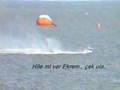 Plane Crashes into water Pilot Ejects(with sound)U�ak kazasi