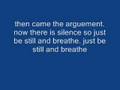 Ivoryline Be Still And Breathe Official Music Video and Lyrics
