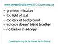 videos de SEO Copywriting - 42 Ad Copy Sins