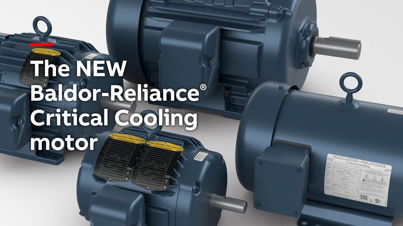 Introducing ABB’s Baldor-Reliance Critical Cooling motor