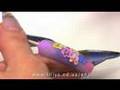 Acrylic nail sculpting (Flower field)