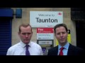 Nick Clegg & Jeremy Brown: Outside Westminster: Taunton