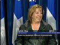 Sylvie Roy intimidée par le PLQ #2