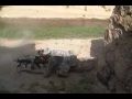 raw footage of the soldiers of the 101st airborne division engaging the taliban following an ambush in a dried creek bed during operation dragon strike, afghanistan.