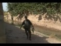 raw footage of the soldiers of the 101st airborne division engaging the taliban following an ambush in a dried creek bed during operation dragon strike, afghanistan.