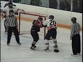 Michael Roski (Halifax Lions) vs Michael Hynes (Pictou Crushers)