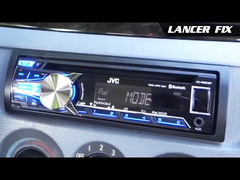 how to set the time on a jvc car cd player