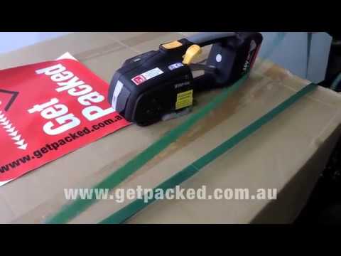 Battery Operated Strapping Tool - Zapak 97A from Get Packed