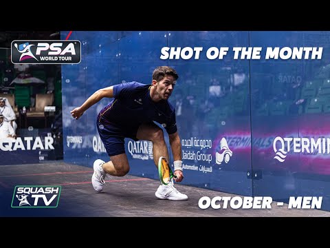 Squash: Shot of the Month October 2021 - Men