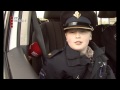 Politie op pad met zieke jongen