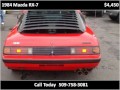 This 1984 Mazda RX-7 is available from Clarkston Auto Sales. For details, call us at 509-758-3081 or visit us at www.clarkstonautosales.com.