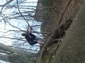 alicia and me in a creek