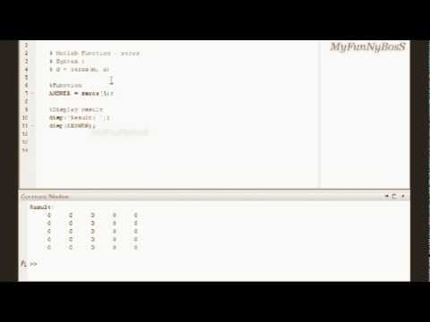 how to eliminate zeros from matrix matlab