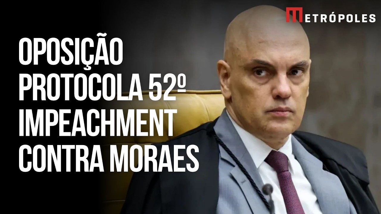 Senado acumula 52 pedidos de impeachment contra Alexandre de Moraes, do STF
