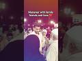 Munawar Faruqui with family friends and fans in a function