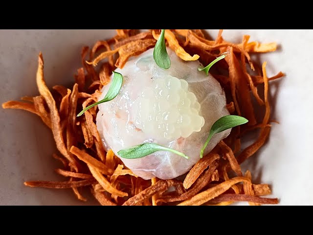 INVOLTINI- ADLER FISCH Rocoto | Süßkartoffel | Koriander | Amalfi Zitrone