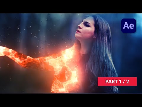 How To Create an EPIC DISINTEGRATION Animation Effect in After Effects TUTORIAL (part 1 of 2)