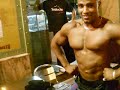Libyan bodybuilders posing outdoors Libyan bodybuilders posing outdoors
