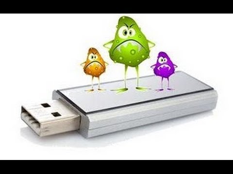 how to delete a virus in usb using cmd