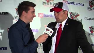 CYCLONES TV: Head Coach Ben Simon visits with Nick Brunker