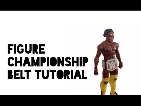 how to make a wwe championship belt