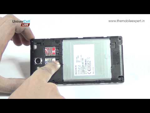 how to replace xperia c battery