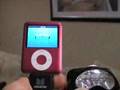 Charging iPods with Solar Power EL8 LED Headlamp Li-ion