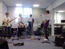 thomas fripp - guitar
thomas quinn - trombone/vocals
callum plenderleith - alto sax
jeremy evans - bass
tom chapman - drums
matthew trotter - trumpet
andrew erskine - synth