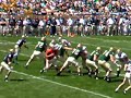 David Bruton returning an interception in for a TD.