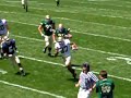 David Bruton returning an interception in for a TD.