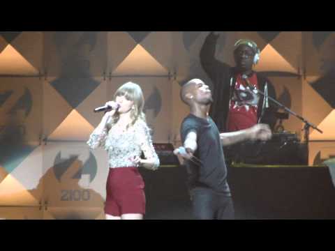 B.O.B ft. Taylor Swift- Both of Us - Z100 Jingle Ball 2012 HD