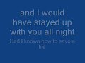 The Fray How to Save a Life with lyrics