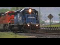 NS 417 Coal Train at Steubenville, OH