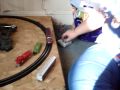Debbie's First Train Set December6 2009 Part#2