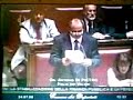 Di Pietro il 24-7-08 difende la scuola e le forze dell'ordine