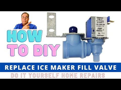 how to bleed air from ice maker
