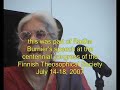 Radha Burnier : science