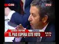 Votación de Cobos Votación de Cobos