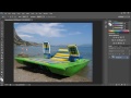 Photoshop Tutorial: CS6 New Content Aware Move Tool -HD