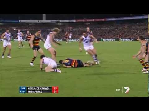 Hayden Ballantyne collects Luke Thompson – AFL